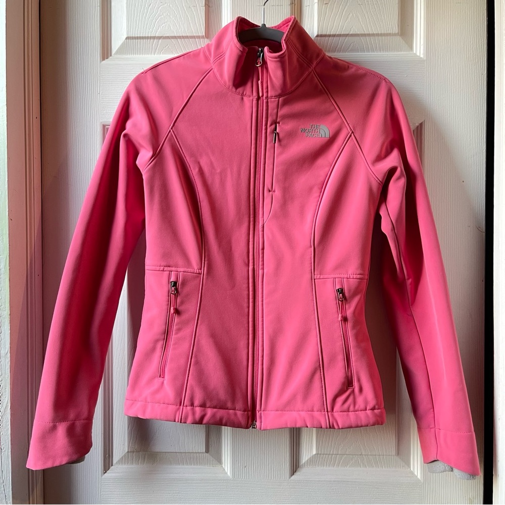 The North Face WindWall Pink jacket